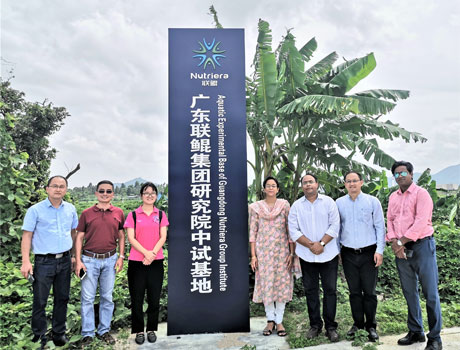 El Sr. Sujit Ghosh, Cónsul General de la India en Guangzhou, visitó el Grupo Nutriera