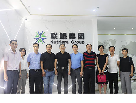 Vice President of Chinese Academy of Fishery Sciences and his delegations visited Nutriera Group